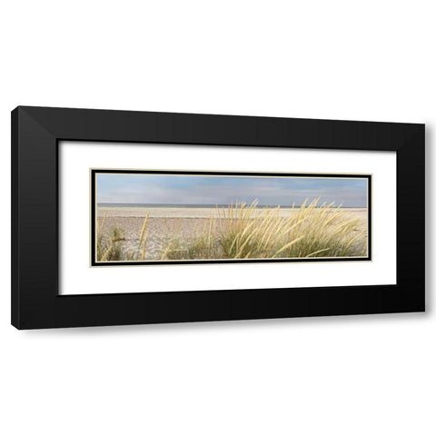 Island Sand Dunes Black Modern Wood Framed Art Print with Double Matting by Blaustein, Alan