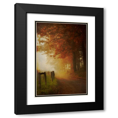 Come to the Light Black Modern Wood Framed Art Print with Double Matting by Burt, Daniel
