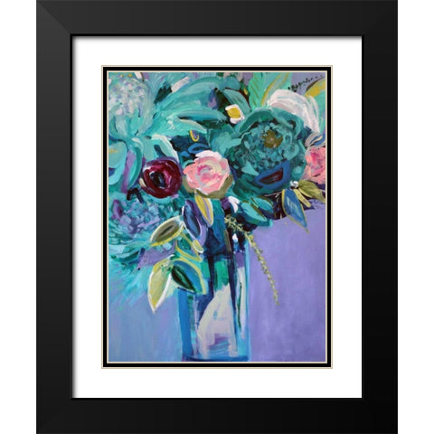 Rejuvenation Black Modern Wood Framed Art Print with Double Matting by Brewer, Jacqueline