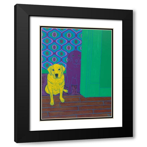 Some of My Favorite People Black Modern Wood Framed Art Print with Double Matting by Bond, Angela