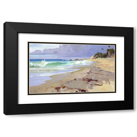 Weather Change Black Modern Wood Framed Art Print with Double Matting by Burtt, Marcia