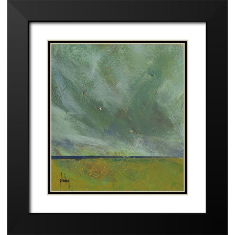 Midland Emptiness Black Modern Wood Framed Art Print with Double Matting by Bailey, Paul