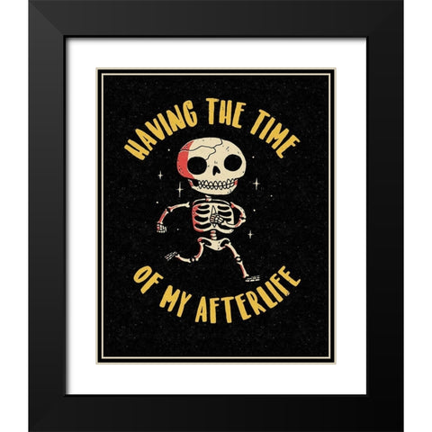 The Time of My Afterlife Black Modern Wood Framed Art Print with Double Matting by Buxton, Michael