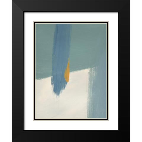 Cast Shadow Black Modern Wood Framed Art Print with Double Matting by Baker, Bronwyn