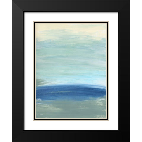 Morning Returns Black Modern Wood Framed Art Print with Double Matting by Baker, Bronwyn