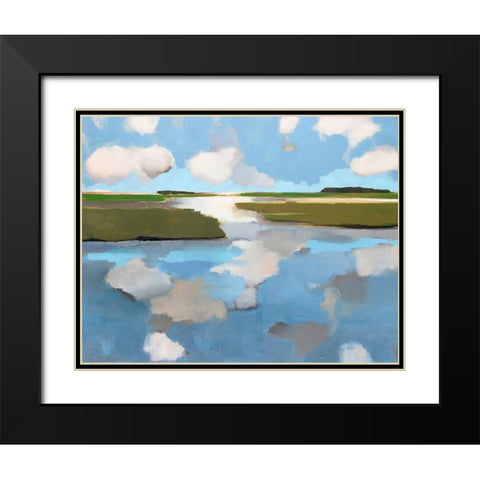 A Dutch Day Black Modern Wood Framed Art Print with Double Matting by Burggraaf, Stella