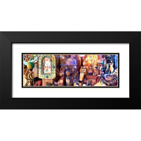 Nagano Cafe 16 Black Modern Wood Framed Art Print with Double Matting by Blaustein, Alan