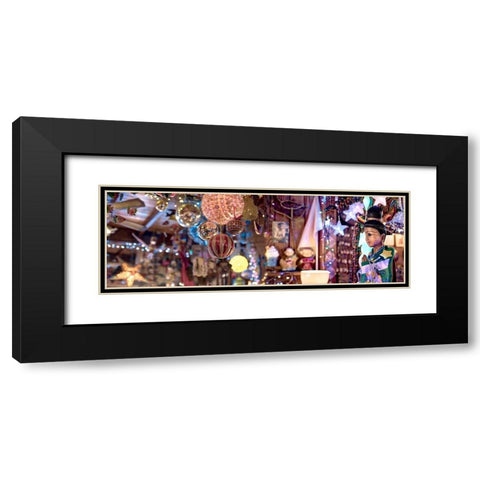 Nagano Cafe 2 Black Modern Wood Framed Art Print with Double Matting by Blaustein, Alan
