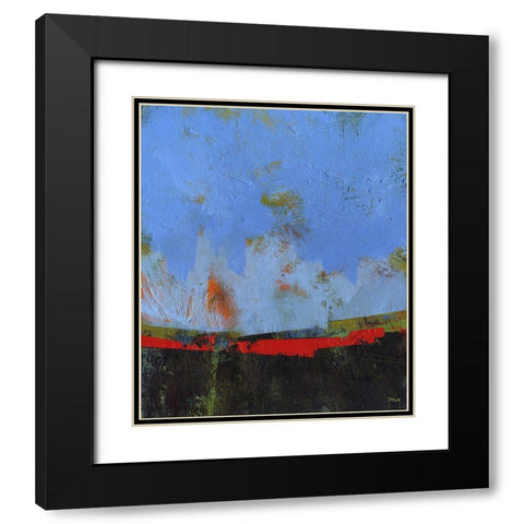 Led Black Modern Wood Framed Art Print with Double Matting by Bailey, Paul
