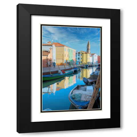 Bruano #13 Black Modern Wood Framed Art Print with Double Matting by Blaustein, Alan