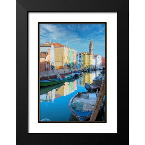 Bruano #13 Black Modern Wood Framed Art Print with Double Matting by Blaustein, Alan