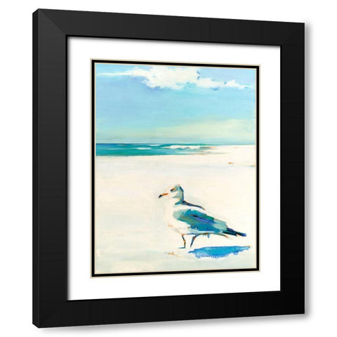 On Watch Black Modern Wood Framed Art Print with Double Matting by Broaderick, Kathleen