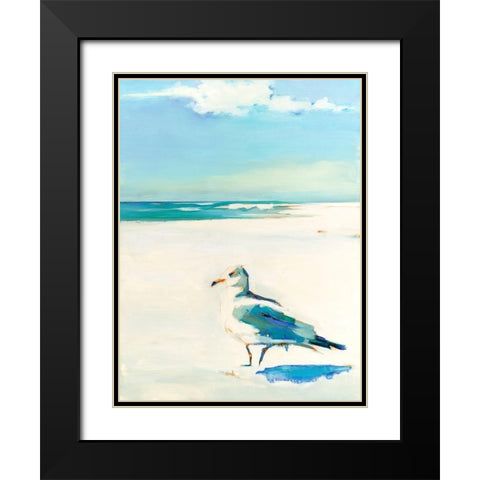 On Watch Black Modern Wood Framed Art Print with Double Matting by Broaderick, Kathleen