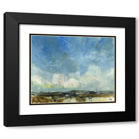 Cold and Clear Black Modern Wood Framed Art Print with Double Matting by Bailey, Paul