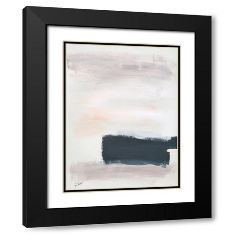 Urban Planning No. 1 Black Modern Wood Framed Art Print with Double Matting by Baker, Bronwyn