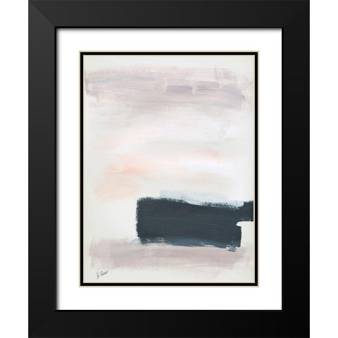 Urban Planning No. 1 Black Modern Wood Framed Art Print with Double Matting by Baker, Bronwyn