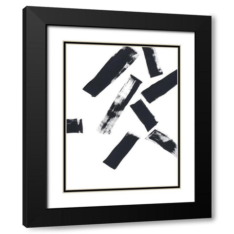 Time Stopped No. 1 Black Modern Wood Framed Art Print with Double Matting by Baker, Bronwyn