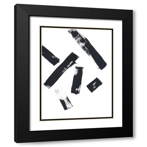 Time Stopped No. 2 Black Modern Wood Framed Art Print with Double Matting by Baker, Bronwyn