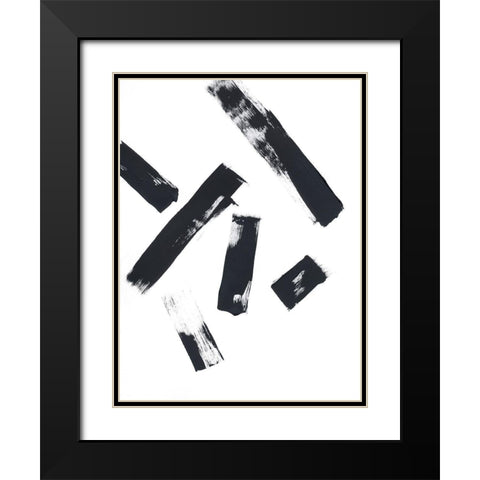 Time Stopped No. 2 Black Modern Wood Framed Art Print with Double Matting by Baker, Bronwyn