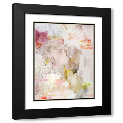 Moon Palette Black Modern Wood Framed Art Print with Double Matting by Bainbridge, Hope