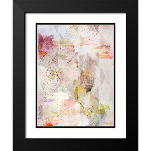Moon Palette Black Modern Wood Framed Art Print with Double Matting by Bainbridge, Hope