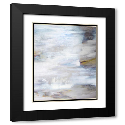 Number Nine 2 Black Modern Wood Framed Art Print with Double Matting by Bainbridge, Hope