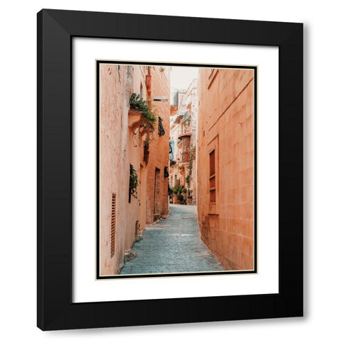 Fes Black Modern Wood Framed Art Print with Double Matting by Broadway, Krista