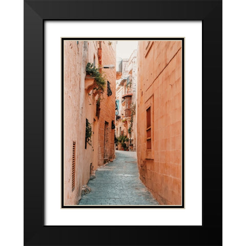 Fes Black Modern Wood Framed Art Print with Double Matting by Broadway, Krista