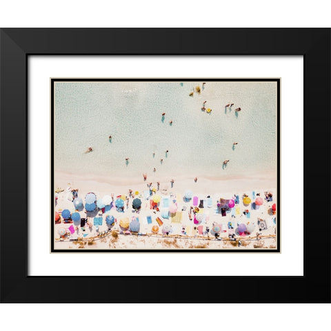Ventura Black Modern Wood Framed Art Print with Double Matting by Broadway, Krista