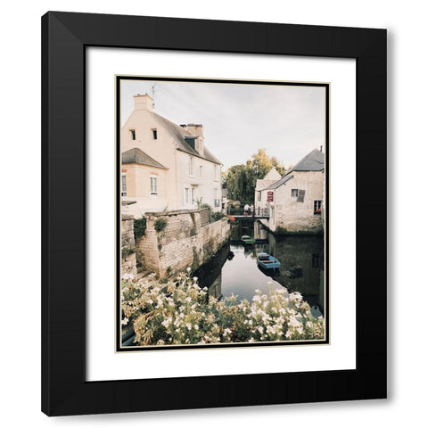Bayeux Black Modern Wood Framed Art Print with Double Matting by Broadway, Krista