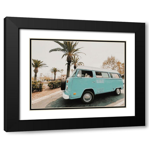 Nocatee Black Modern Wood Framed Art Print with Double Matting by Broadway, Krista