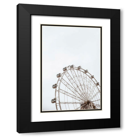 Sumter Black Modern Wood Framed Art Print with Double Matting by Broadway, Krista