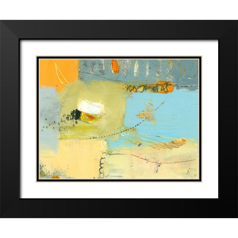 Fondness of Fields 3 Black Modern Wood Framed Art Print with Double Matting by Beer, Pamela K.