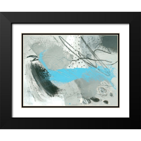 Not All Black and White 1 Black Modern Wood Framed Art Print with Double Matting by Beer, Pamela K.