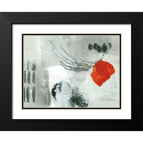 Not All Black and White 3 Black Modern Wood Framed Art Print with Double Matting by Beer, Pamela K.