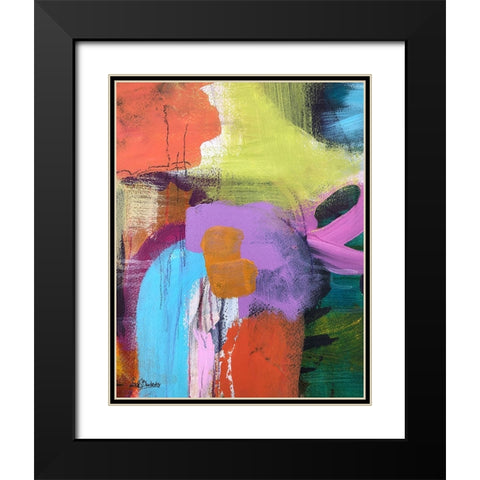 Suburban Eden 2 Black Modern Wood Framed Art Print with Double Matting by Blackerby, Linda S.
