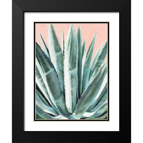 Laughter Black Modern Wood Framed Art Print with Double Matting by Clumeck, Alana