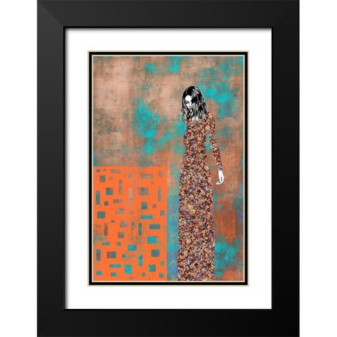 La Entrada Black Modern Wood Framed Art Print with Double Matting by Cacho, Jose