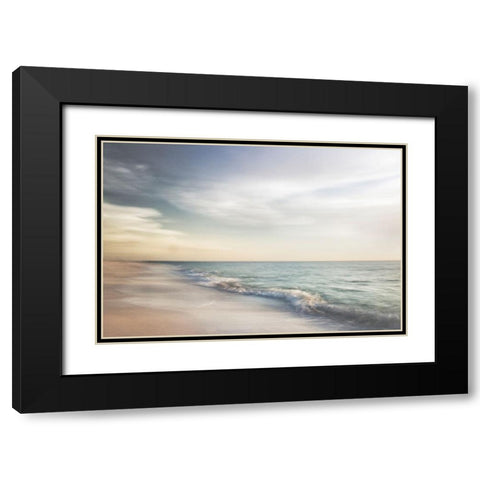 Breathe In Black Modern Wood Framed Art Print with Double Matting by Connolly, Karin