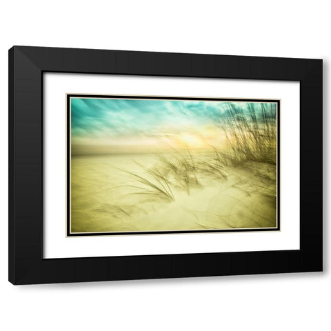 Delightful No. 1 Black Modern Wood Framed Art Print with Double Matting by Connolly, Karin