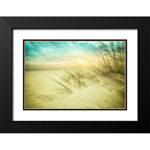 Delightful No. 1 Black Modern Wood Framed Art Print with Double Matting by Connolly, Karin