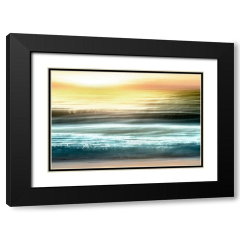 Sparkle and Shine Black Modern Wood Framed Art Print with Double Matting by Connolly, Karin