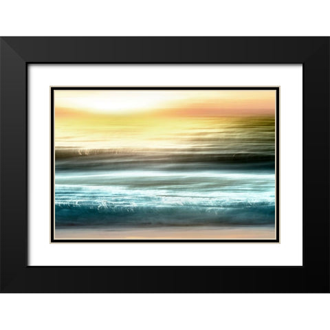 Sparkle and Shine Black Modern Wood Framed Art Print with Double Matting by Connolly, Karin