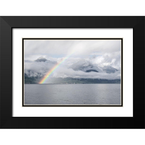 British Columbia 1 Black Modern Wood Framed Art Print with Double Matting by Colligan, Lynann