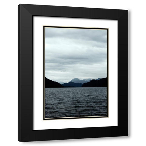 British Columbia 2 Black Modern Wood Framed Art Print with Double Matting by Colligan, Lynann
