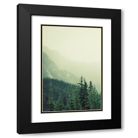 Rocky Mountain 7 Black Modern Wood Framed Art Print with Double Matting by Colligan, Lynann