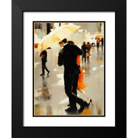 Shelter of the Soul Black Modern Wood Framed Art Print with Double Matting by Christie, Lorraine