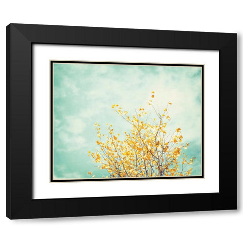 Gentle Whisper Black Modern Wood Framed Art Print with Double Matting by Cochrane, Carolyn