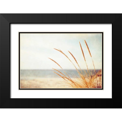 Warm Breeze Black Modern Wood Framed Art Print with Double Matting by Cochrane, Carolyn