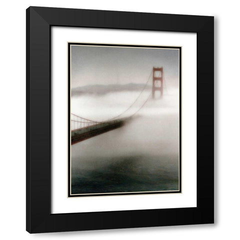 The Fog Comes In Black Modern Wood Framed Art Print with Double Matting by Culver, Laura
